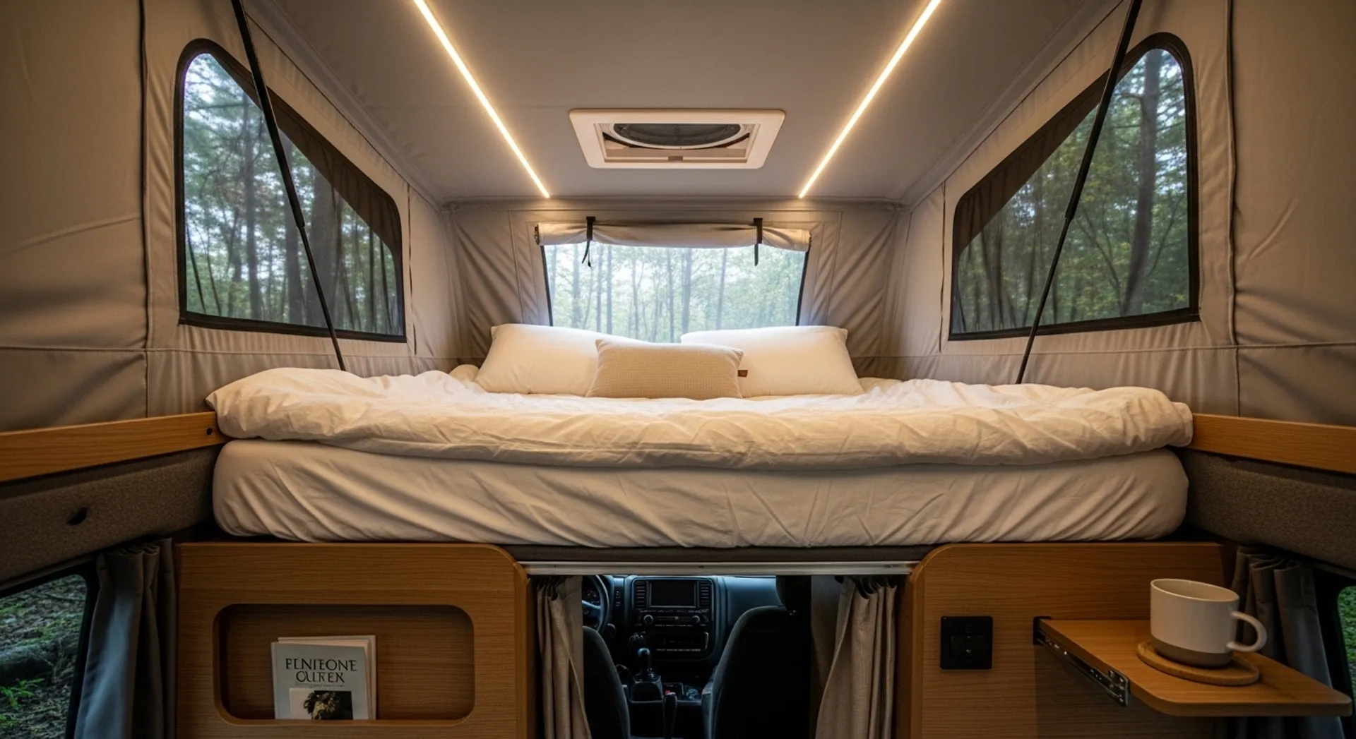 RV - Interior sleeping area
