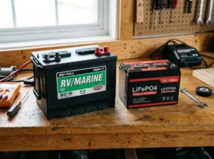 Lead-acid vs LiFePO4 lithium battery comparison